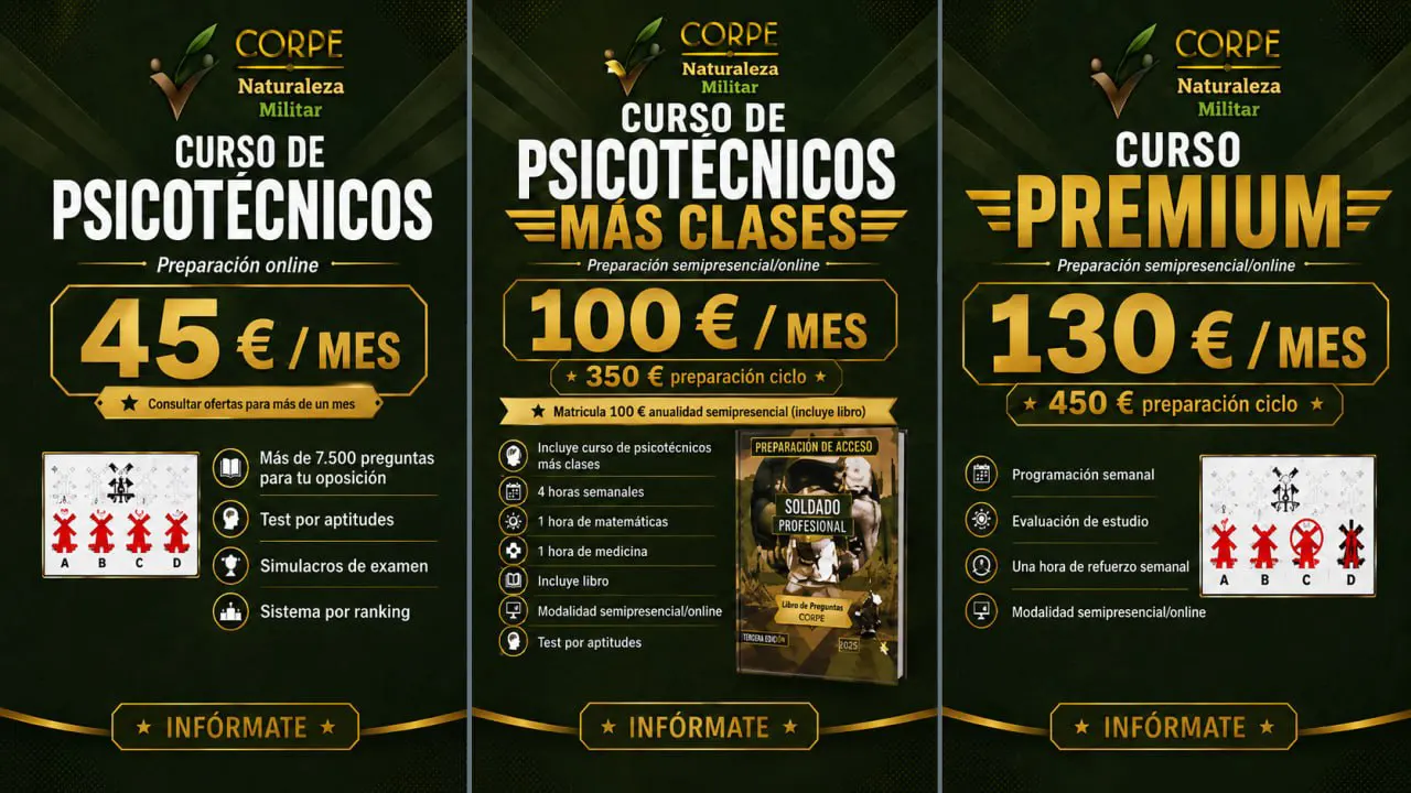 Cursos psicotécnicos