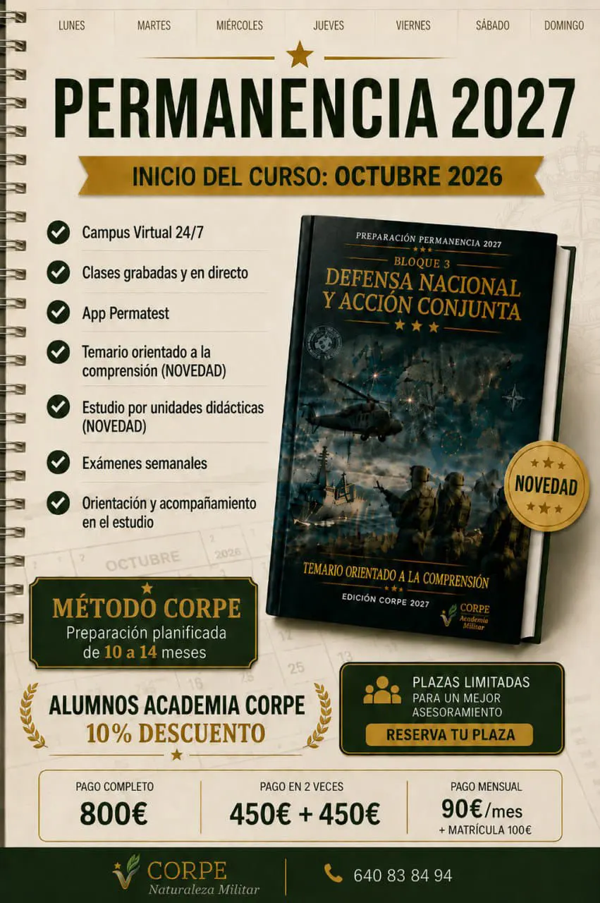 Inicio curso permanencia 2027